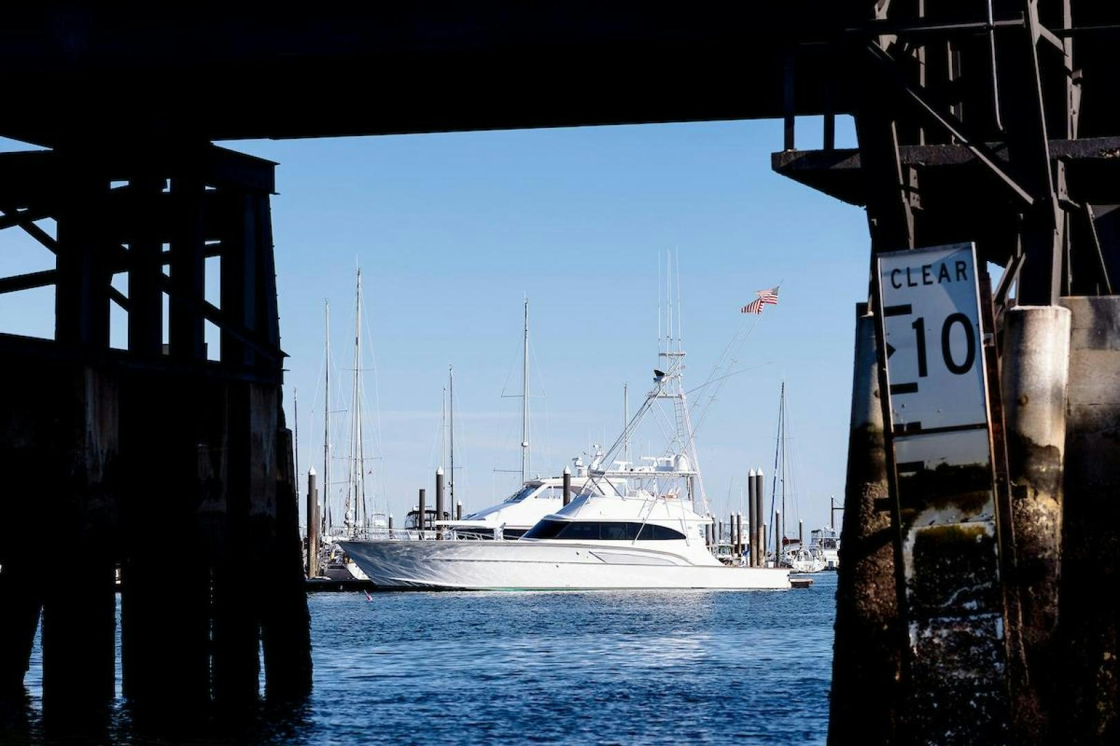 a boat in the water aboard ADVENTURER Yacht for Sale