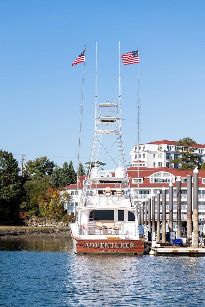 a boat on the water aboard ADVENTURER Yacht for Sale