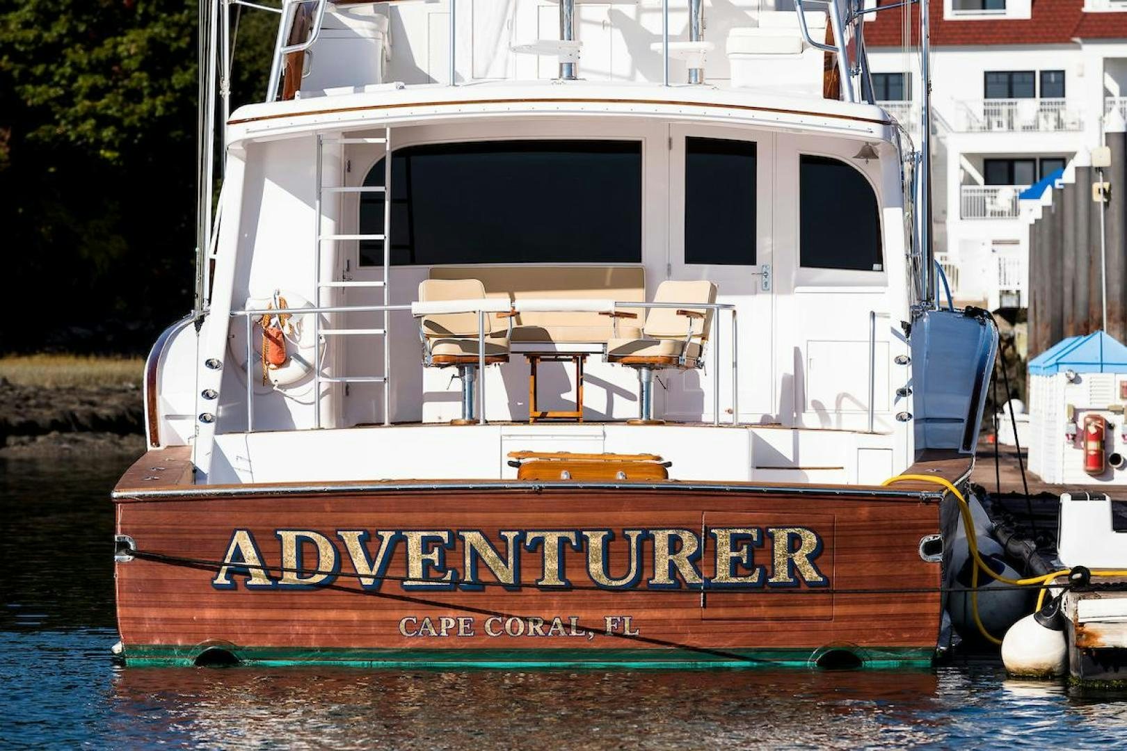 a boat on the water aboard ADVENTURER Yacht for Sale