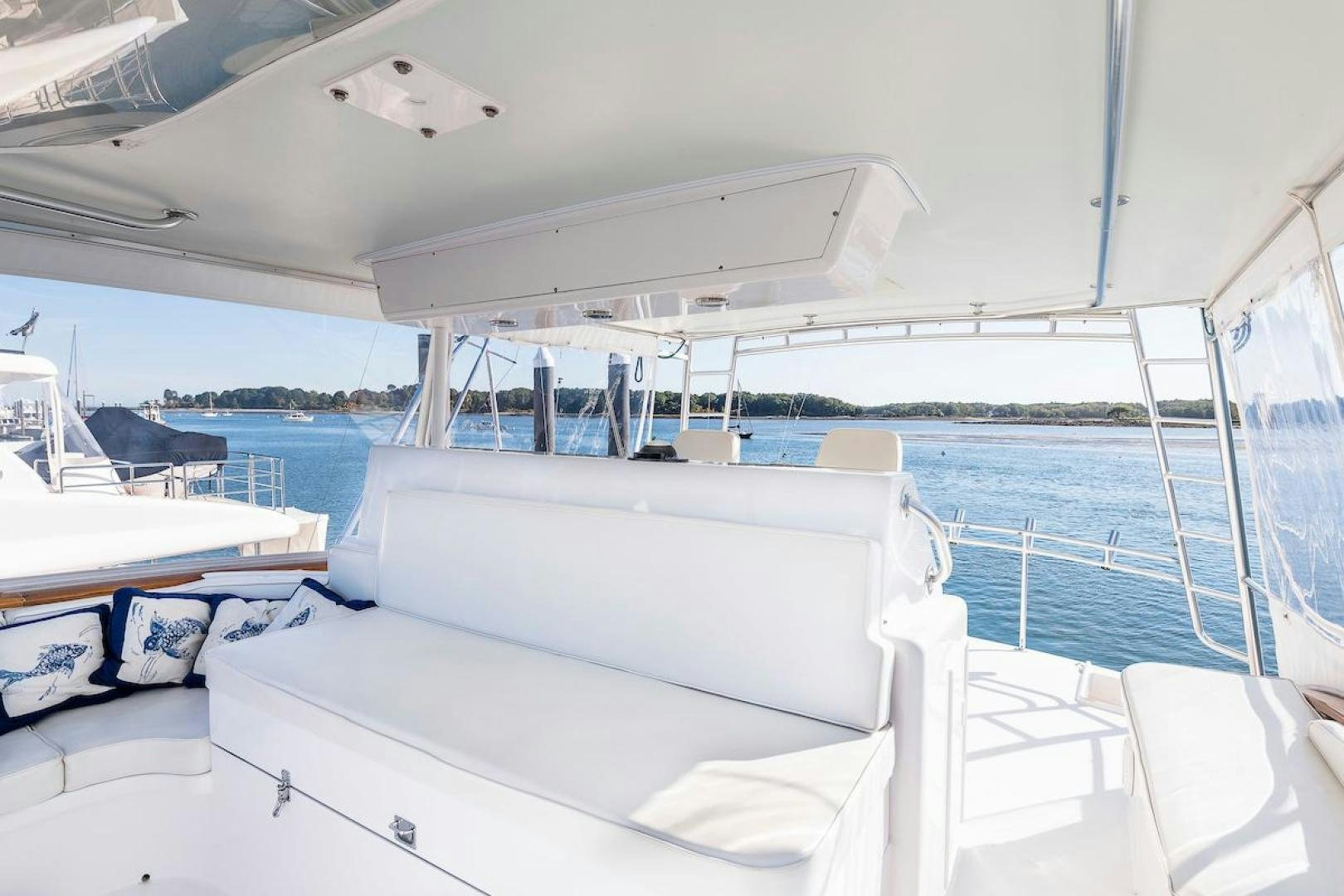 a boat on the water aboard ADVENTURER Yacht for Sale