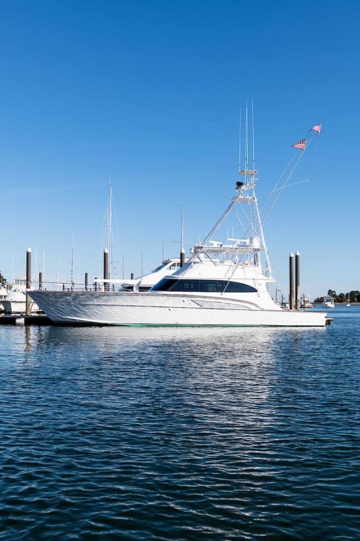 a boat in the water aboard ADVENTURER Yacht for Sale