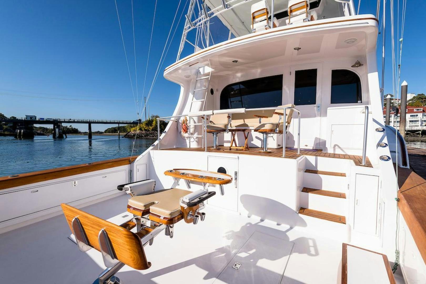 a boat on the water aboard ADVENTURER Yacht for Sale