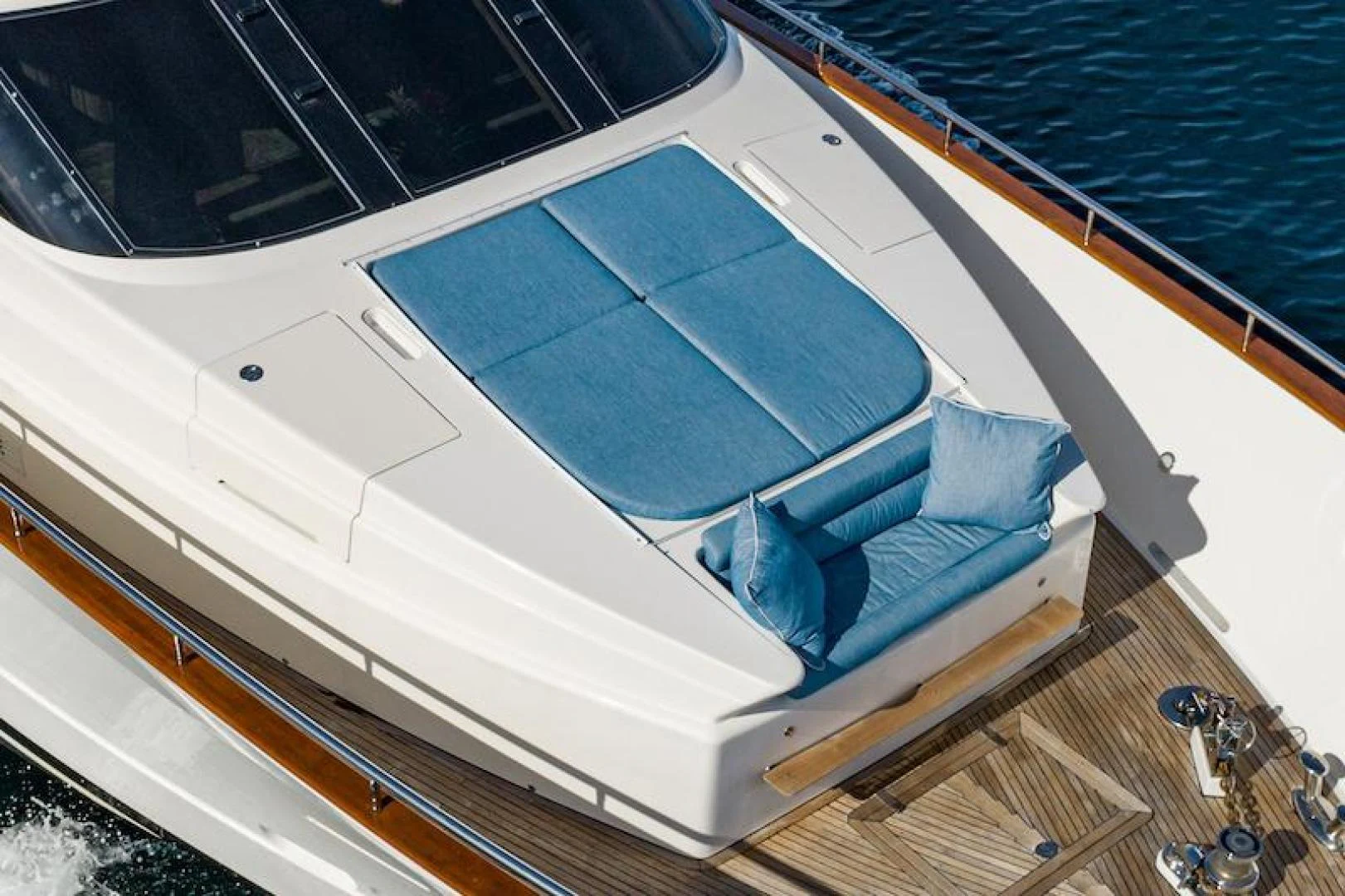 a boat on the water aboard ALMOST THERE Yacht for Sale