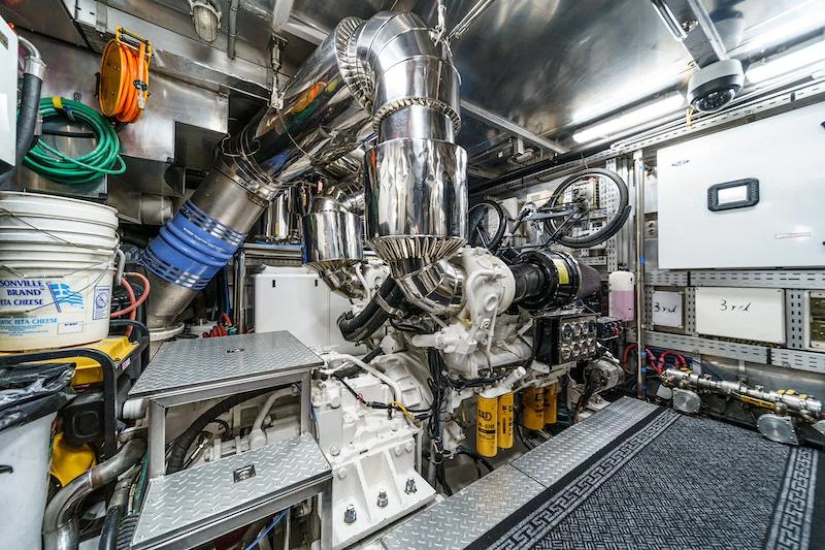 a close-up of a machine aboard ALMOST THERE Yacht for Sale
