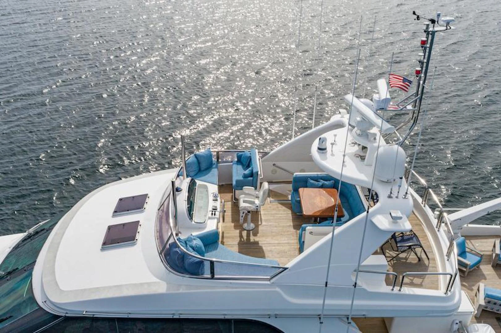 a boat on the water aboard ALMOST THERE Yacht for Sale