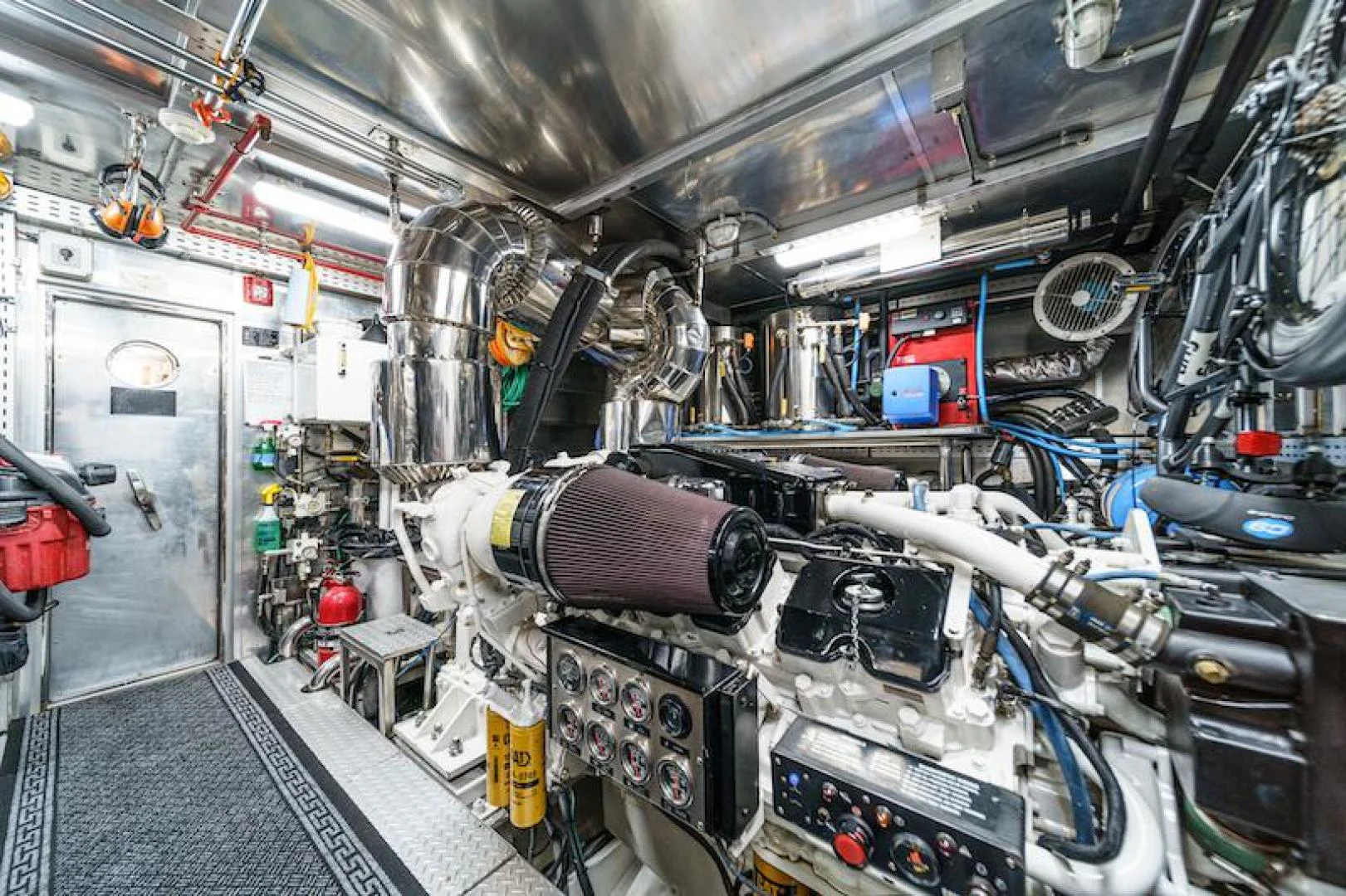 a close-up of a machine aboard ALMOST THERE Yacht for Sale