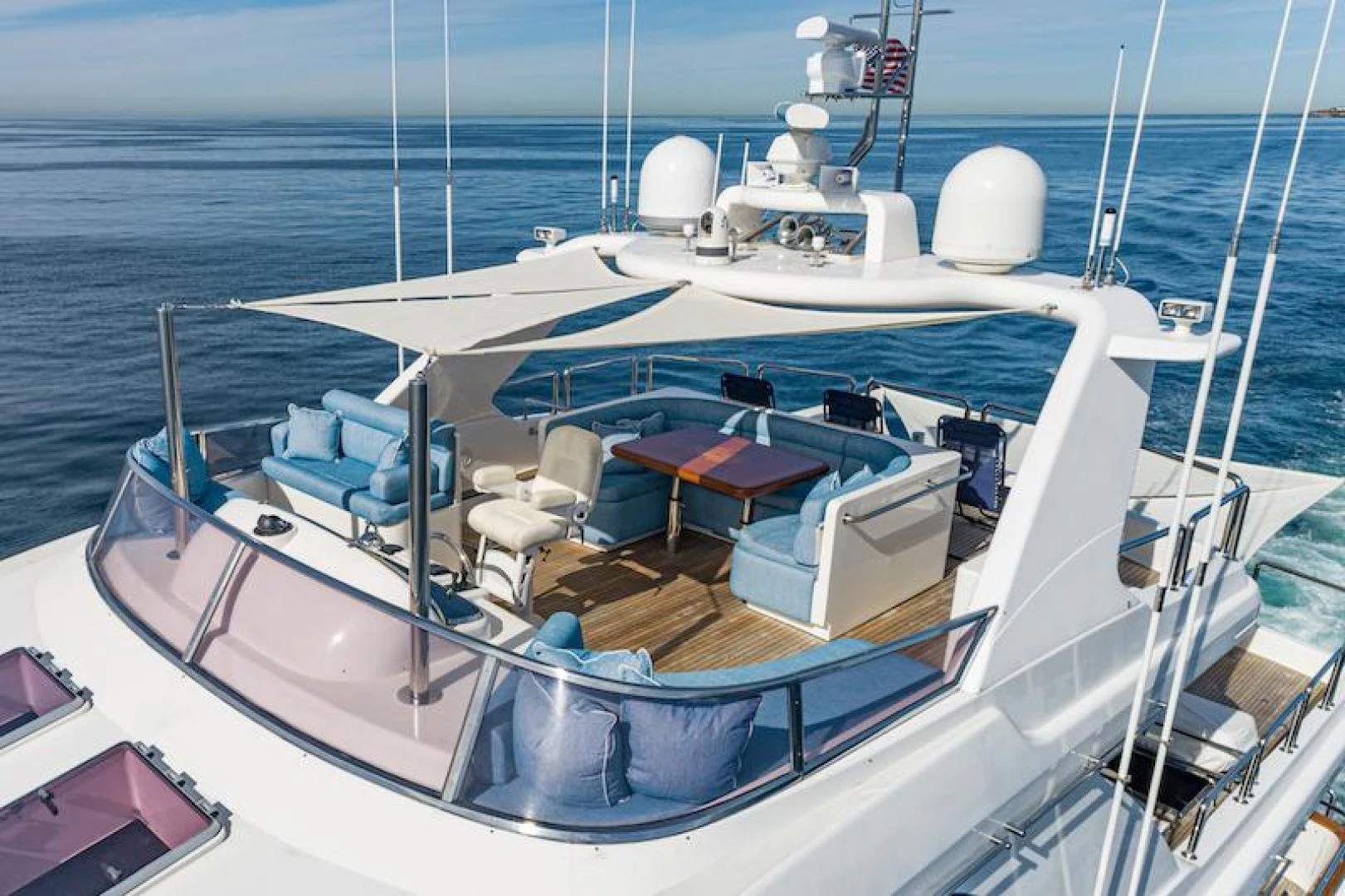 a boat on the water aboard ALMOST THERE Yacht for Sale