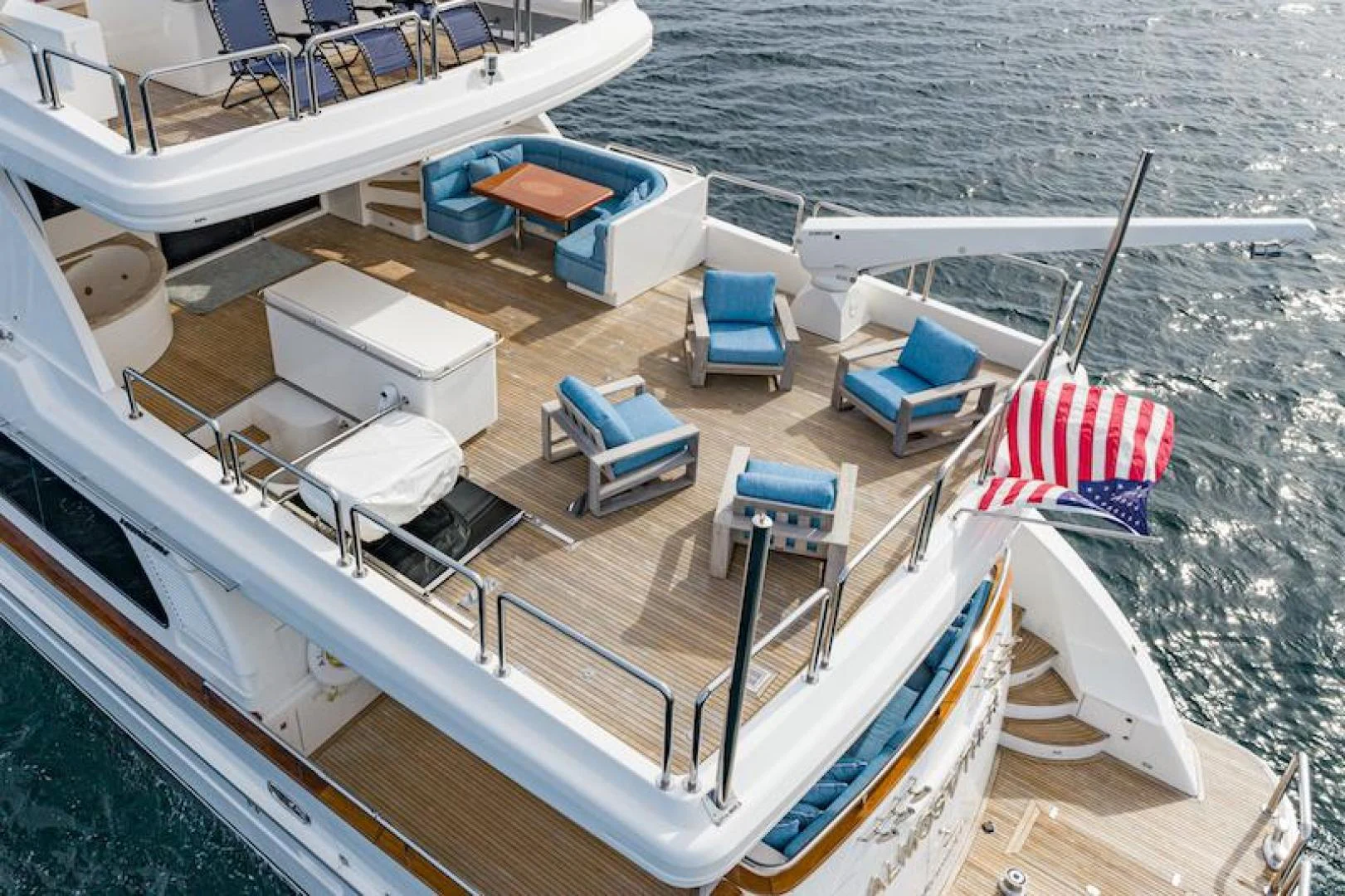 a boat on the water aboard ALMOST THERE Yacht for Sale