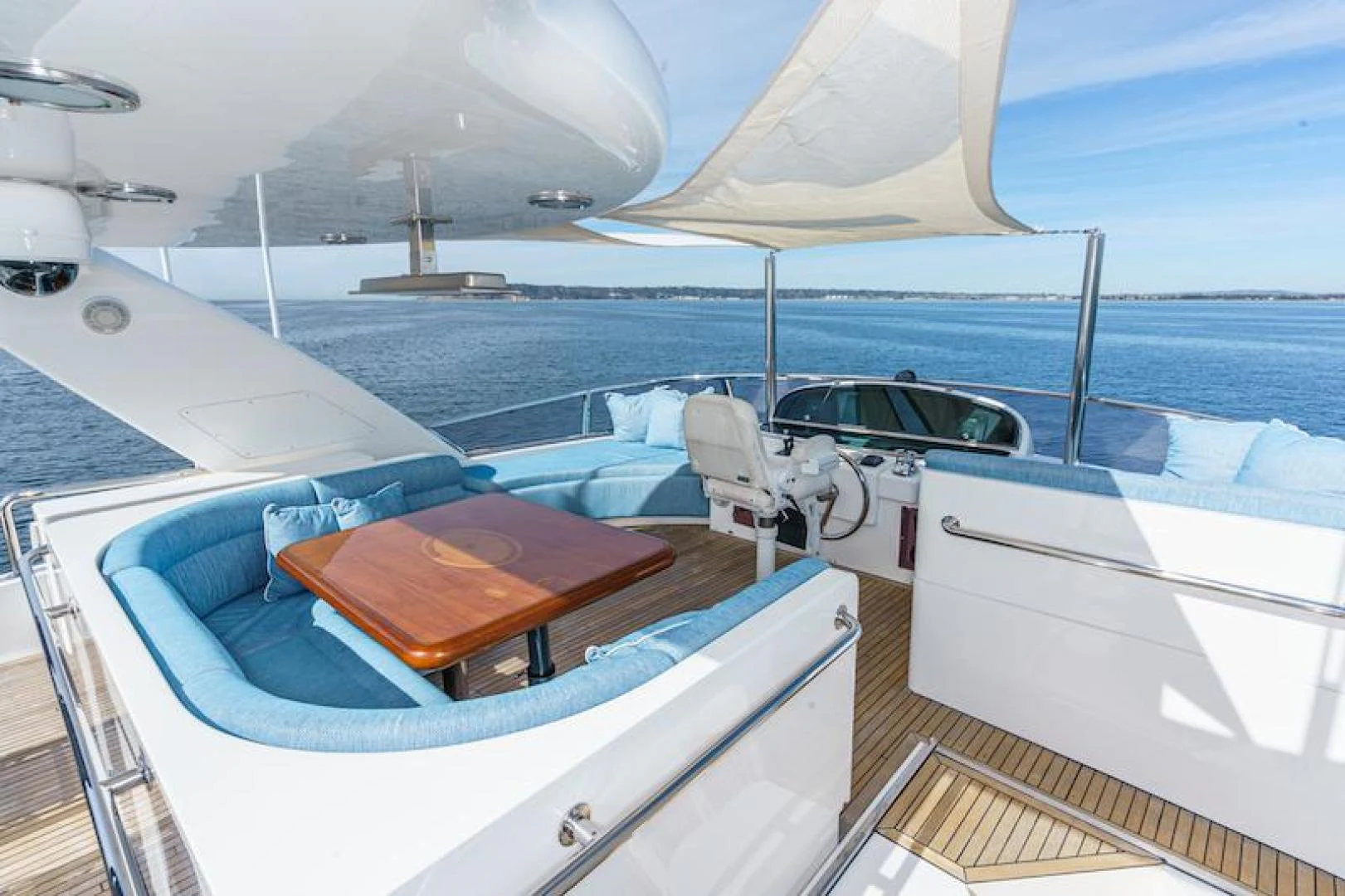 a boat on the water aboard ALMOST THERE Yacht for Sale