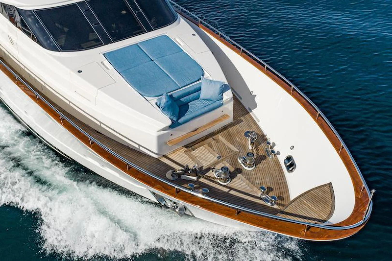 a boat on the beach aboard ALMOST THERE Yacht for Sale