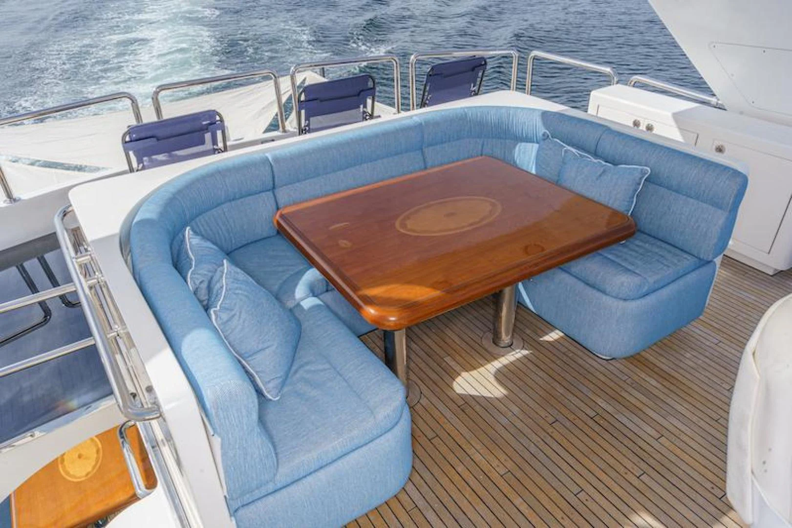 a boat on the water aboard ALMOST THERE Yacht for Sale
