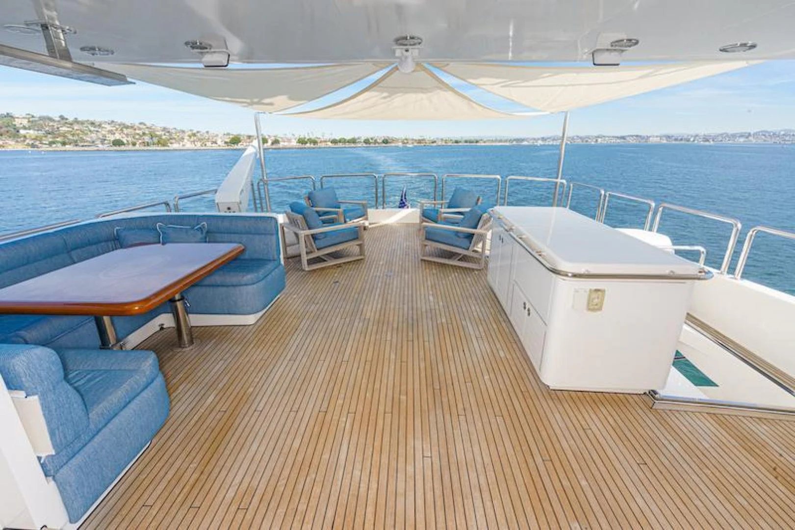 a boat on the water aboard ALMOST THERE Yacht for Sale