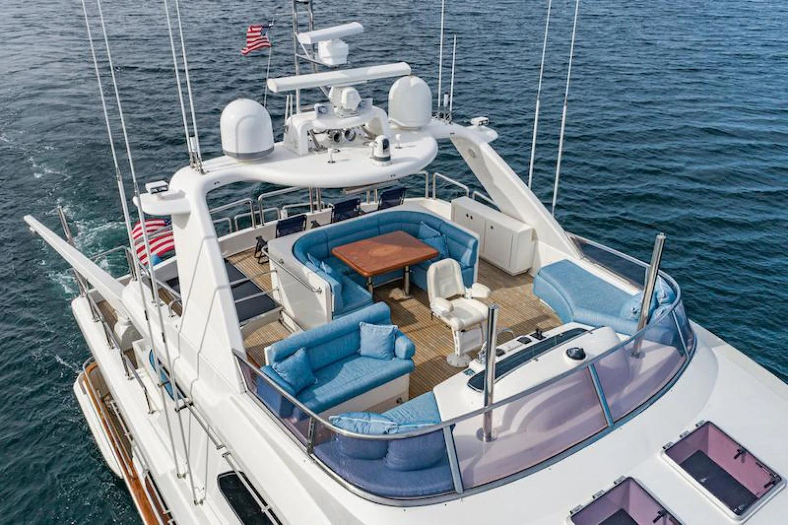 a boat on the water aboard ALMOST THERE Yacht for Sale