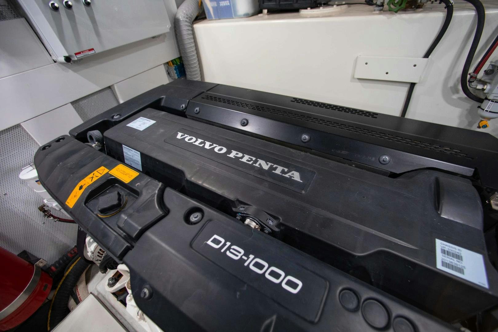 a black box with a black box and a black box with wires aboard LYLA BEE Yacht for Sale