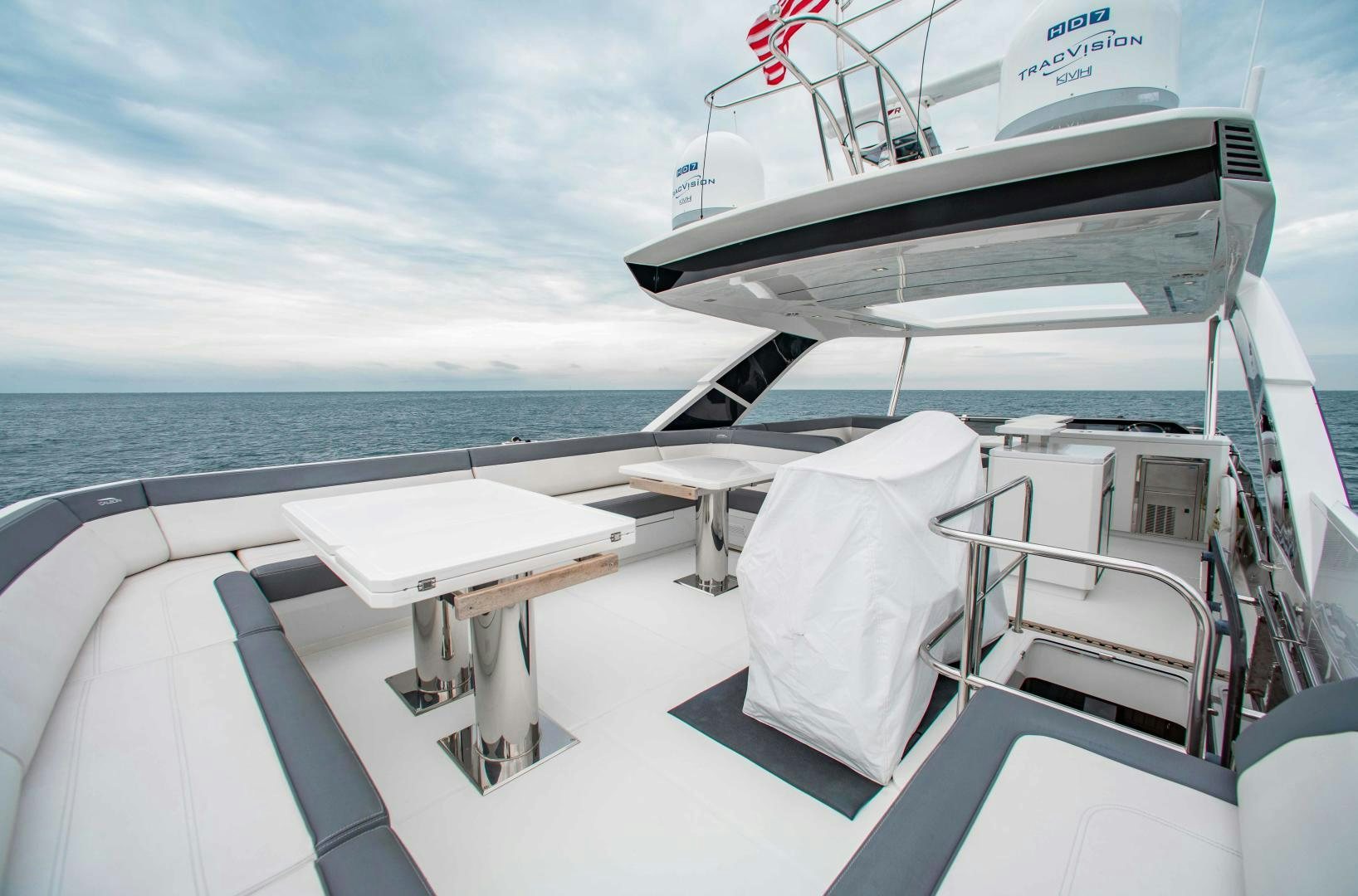 a boat on the water aboard LYLA BEE Yacht for Sale