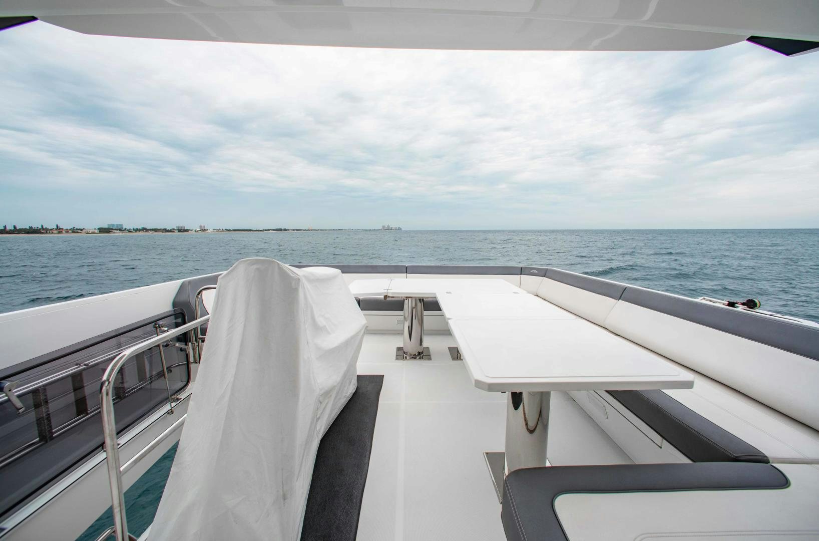 a boat on the water aboard LYLA BEE Yacht for Sale