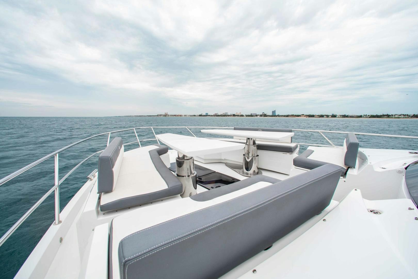 a boat on the water aboard LYLA BEE Yacht for Sale