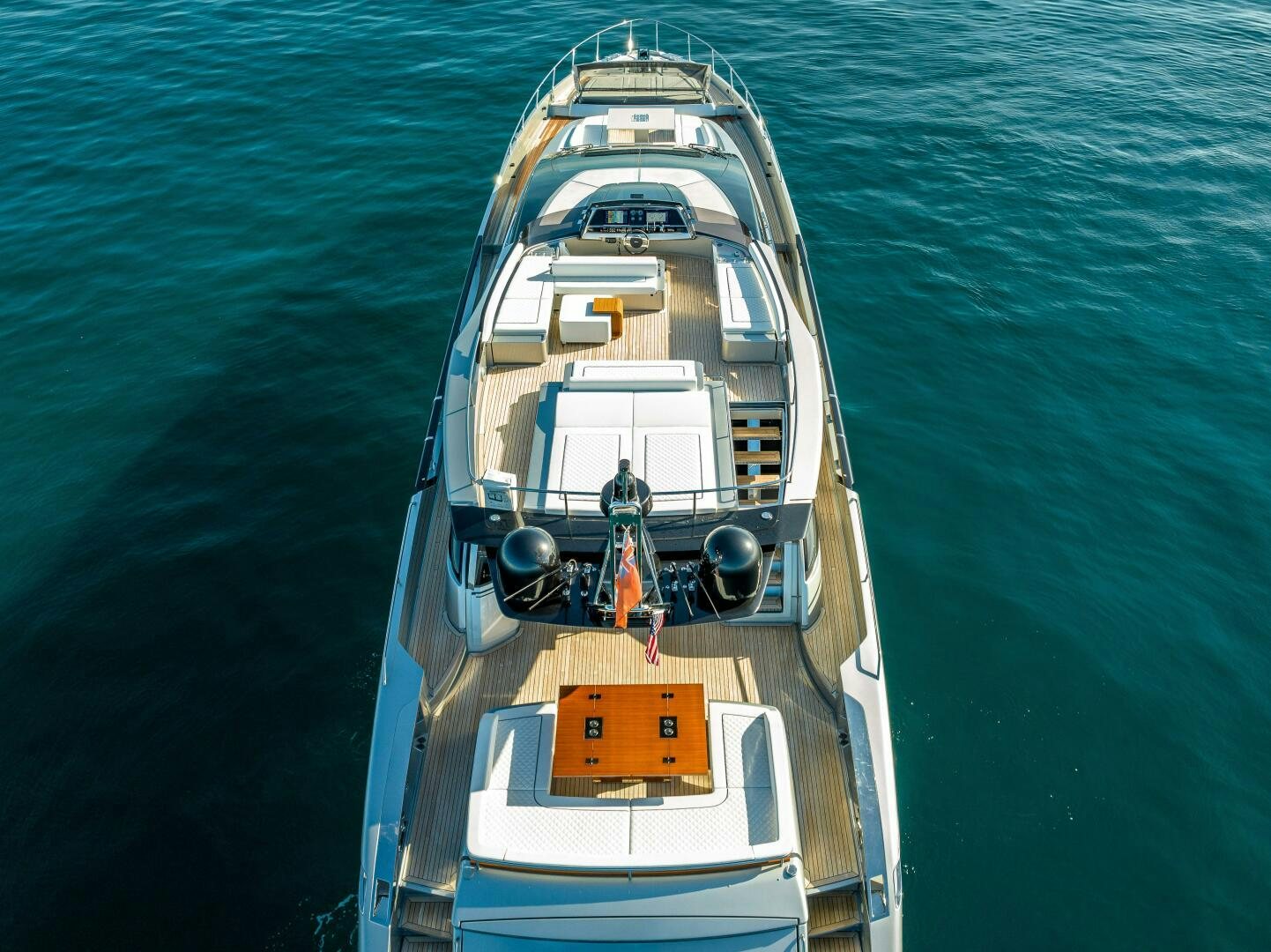 a large boat in the water aboard LISOLO Yacht for Sale