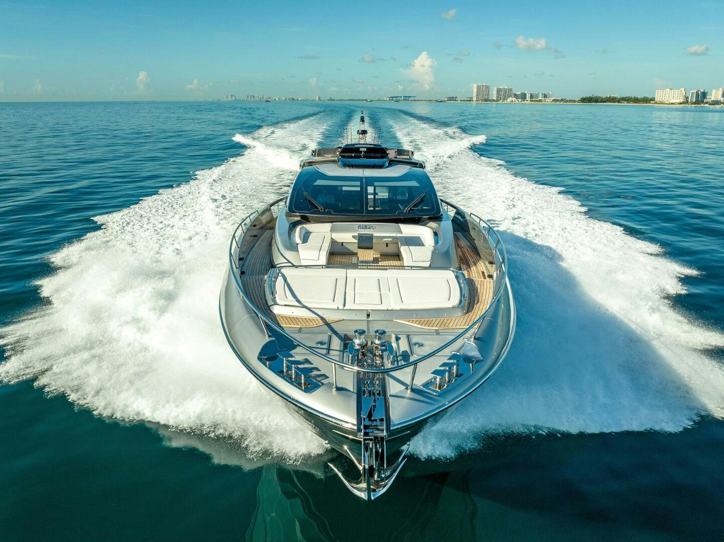 a boat on the water aboard LISOLO Yacht for Sale