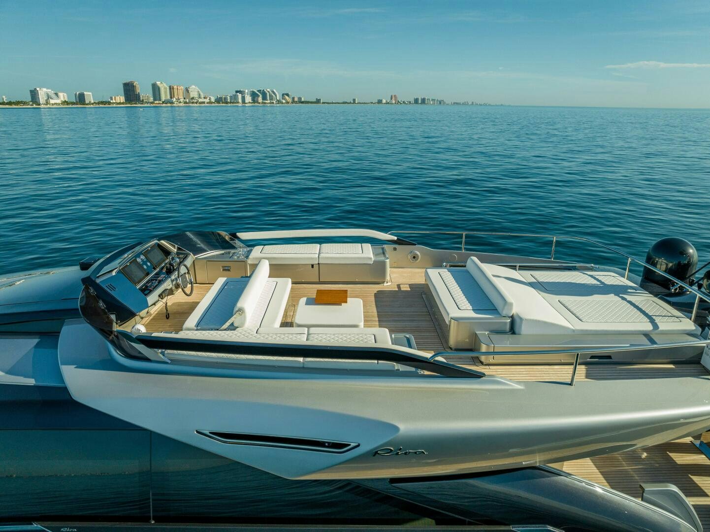 a boat on the water aboard LISOLO Yacht for Sale