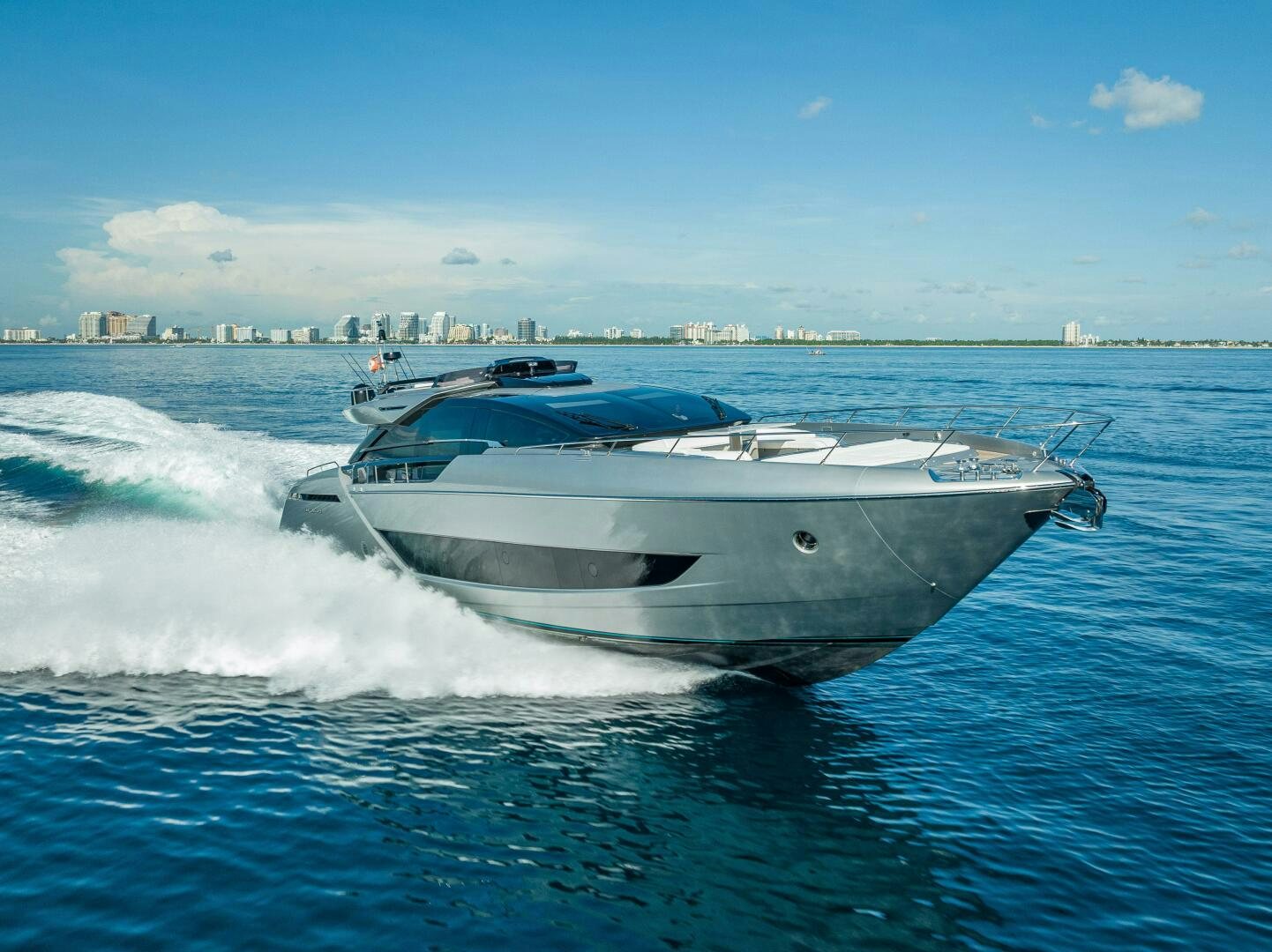 a boat on the water aboard LISOLO Yacht for Sale