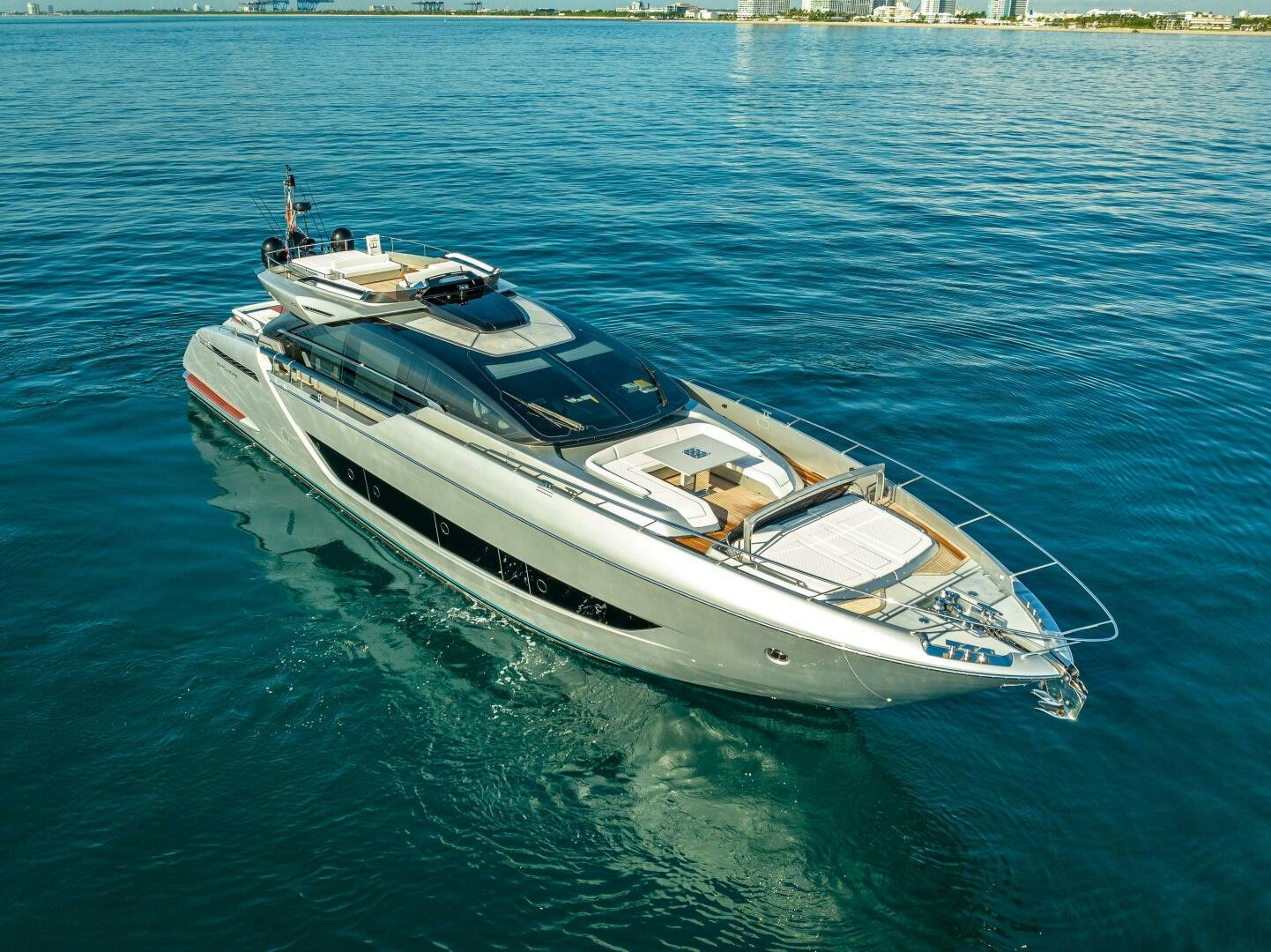a boat on the water aboard LISOLO Yacht for Sale