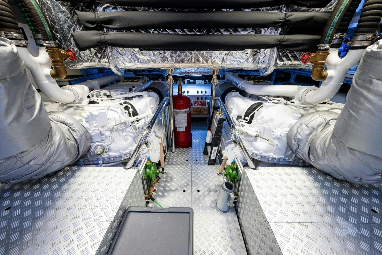 a machine in a factory aboard LISOLO Yacht for Sale