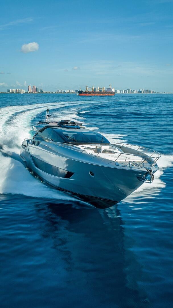 a yacht on the water aboard LISOLO Yacht for Sale