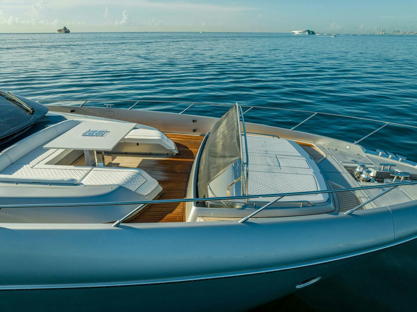 a boat on the water aboard LISOLO Yacht for Sale