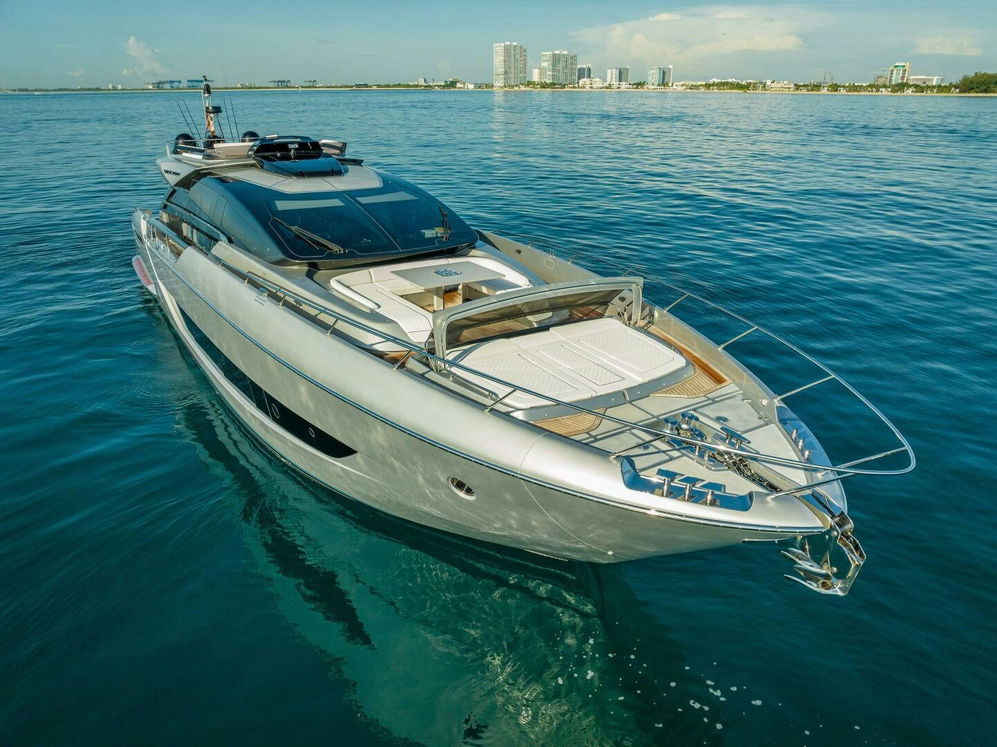a boat on the water aboard LISOLO Yacht for Sale