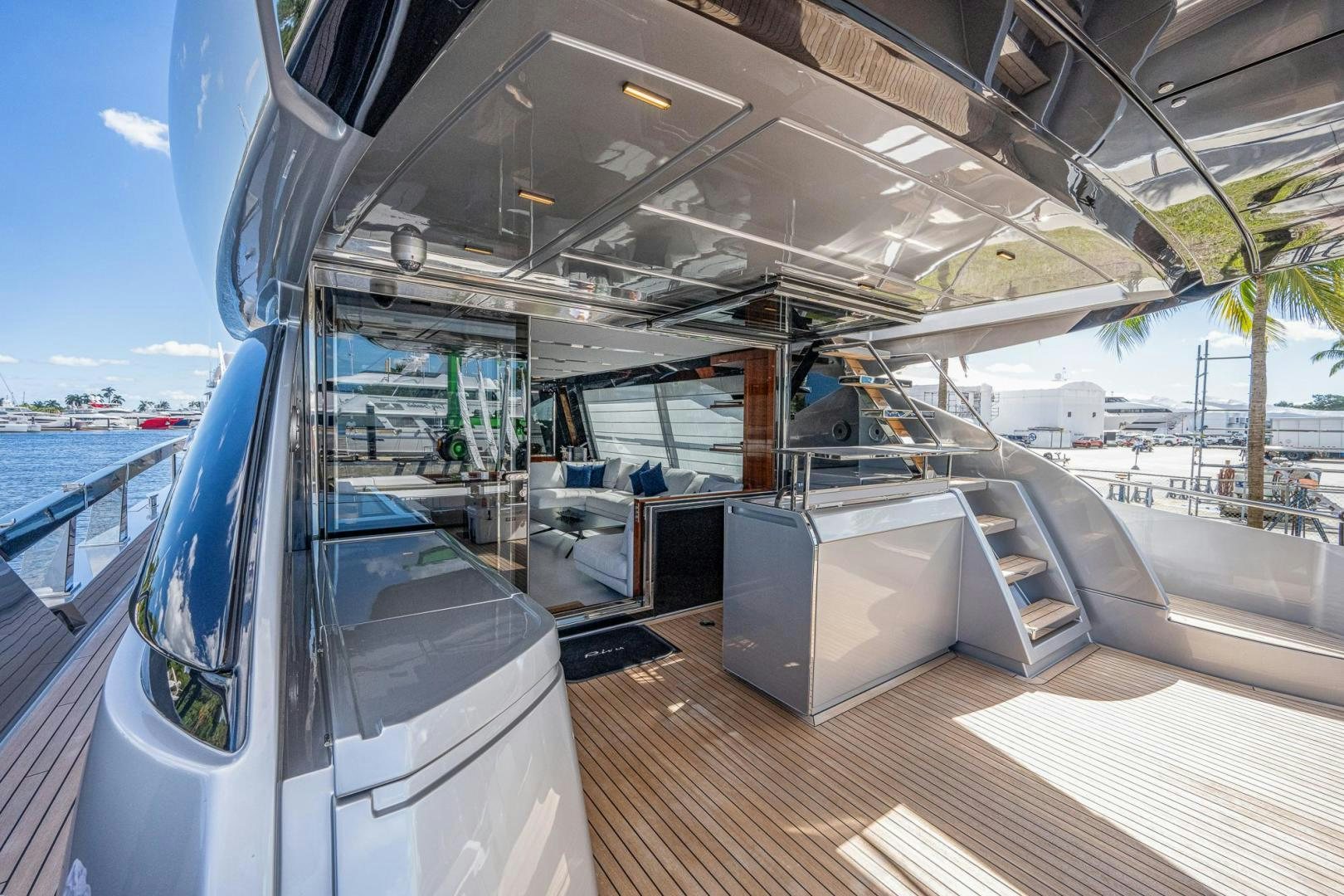 a boat on the water aboard LISOLO Yacht for Sale