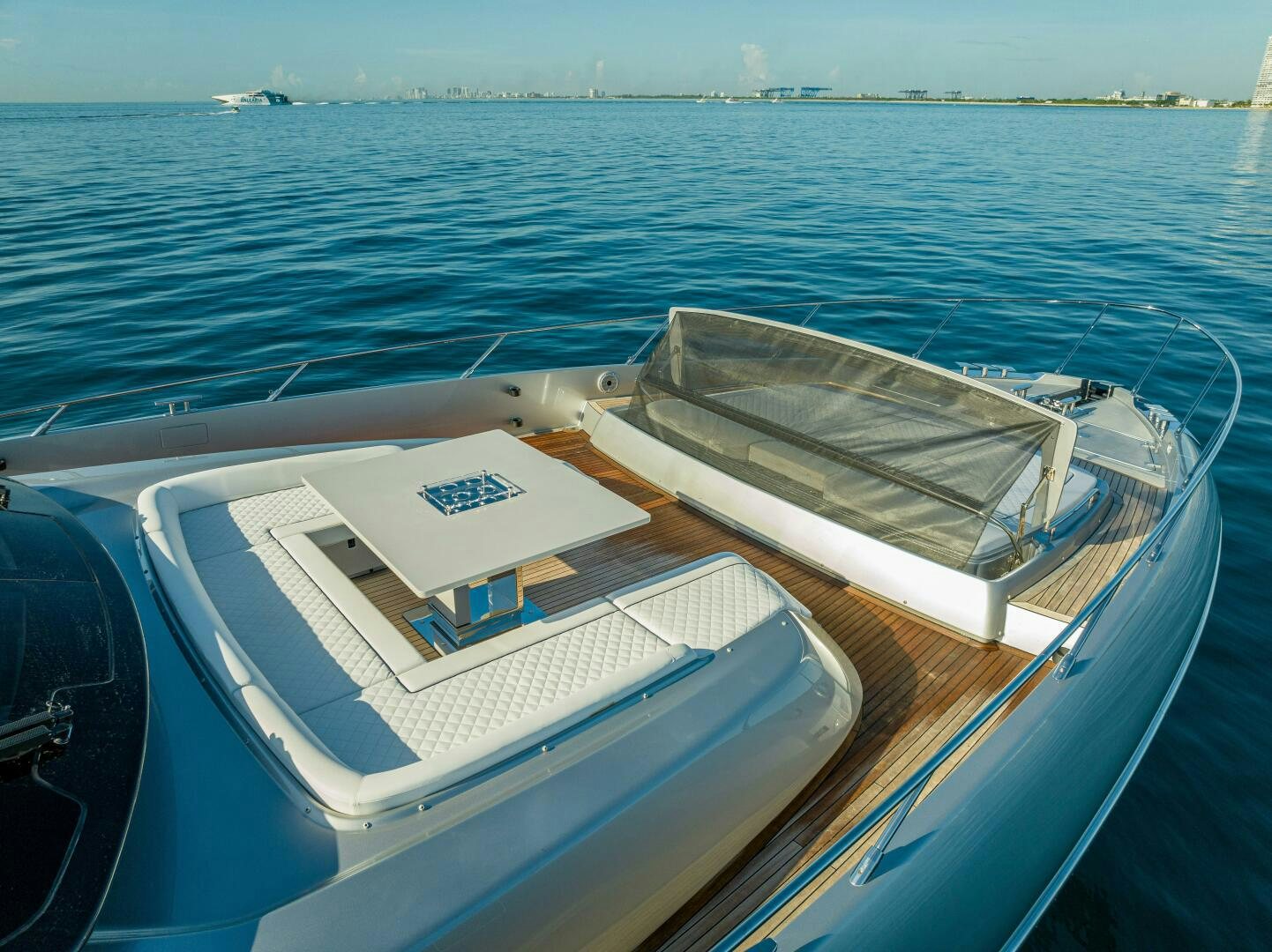 a boat on the water aboard LISOLO Yacht for Sale