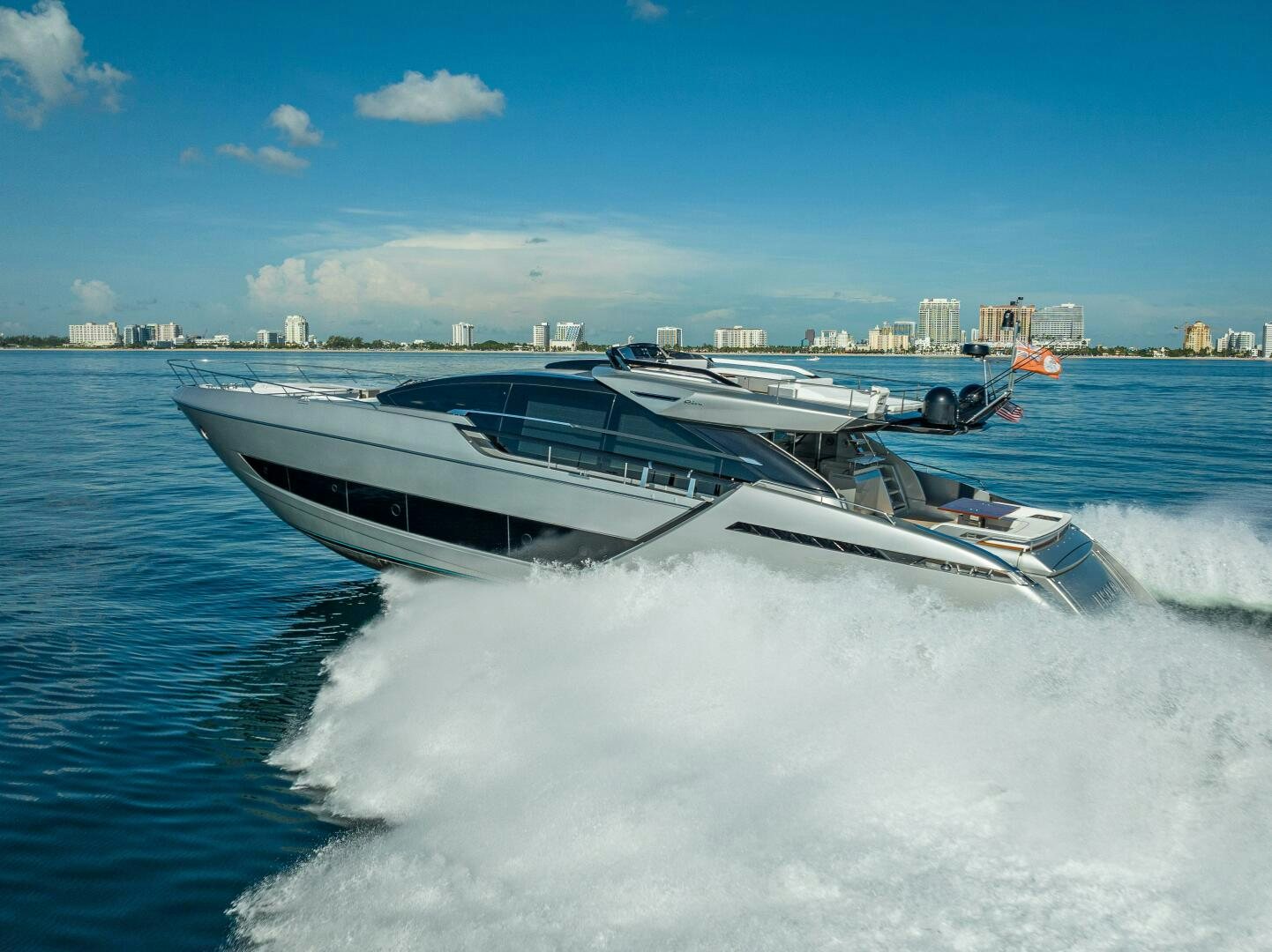 a boat on the water aboard LISOLO Yacht for Sale
