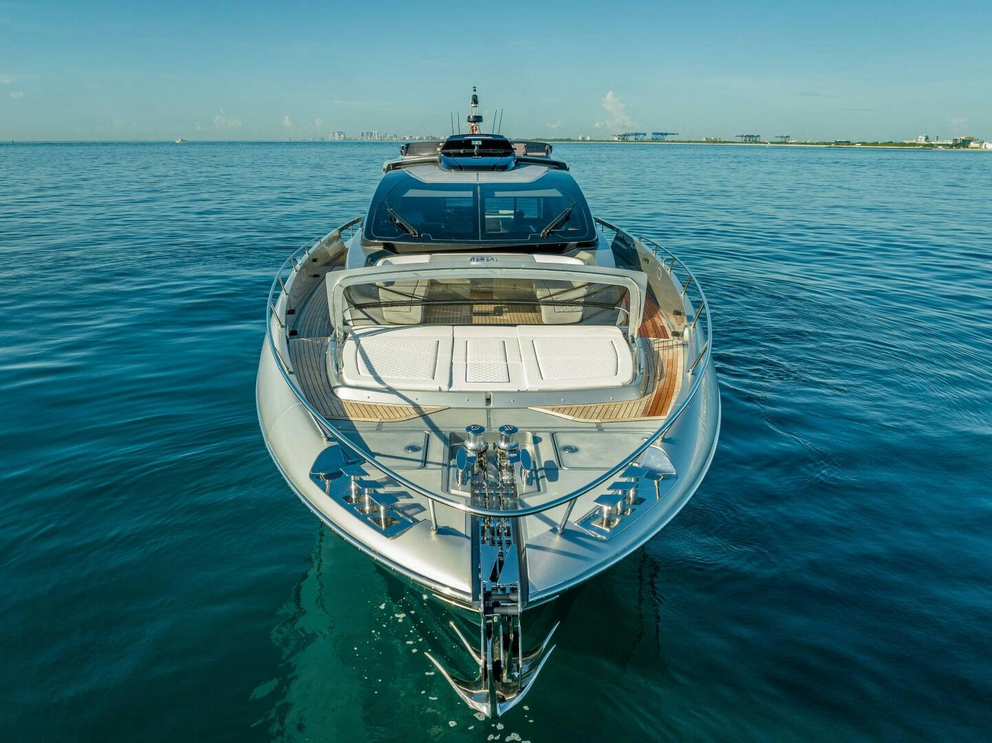 a boat in the water aboard LISOLO Yacht for Sale