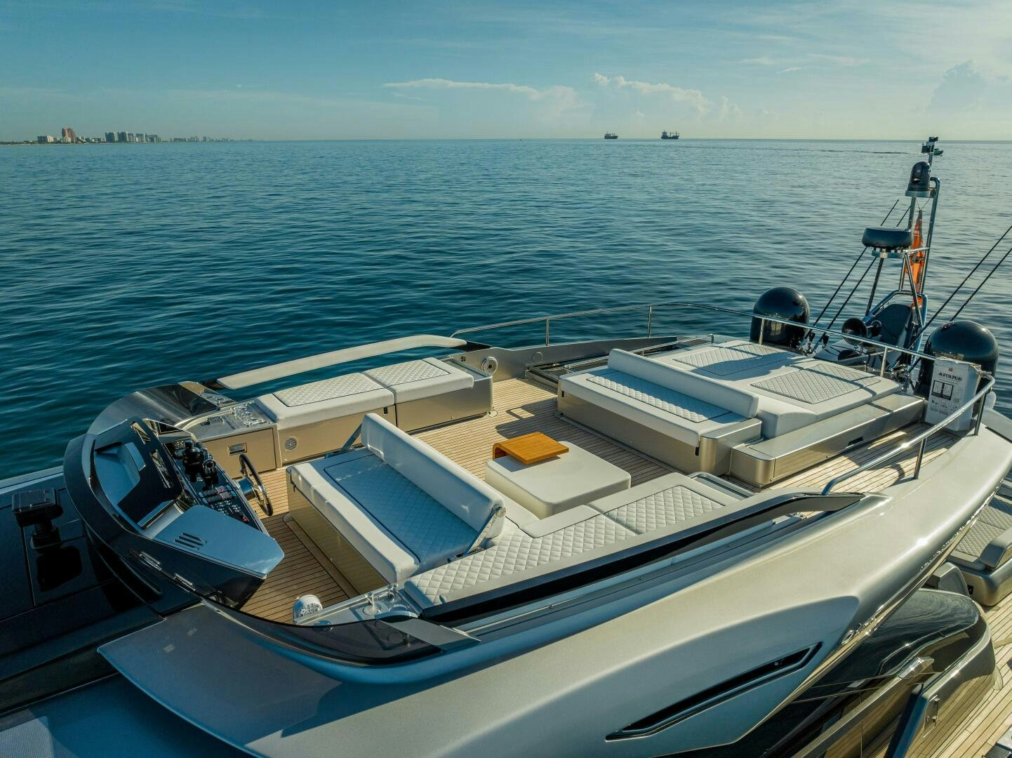 a boat on the water aboard LISOLO Yacht for Sale