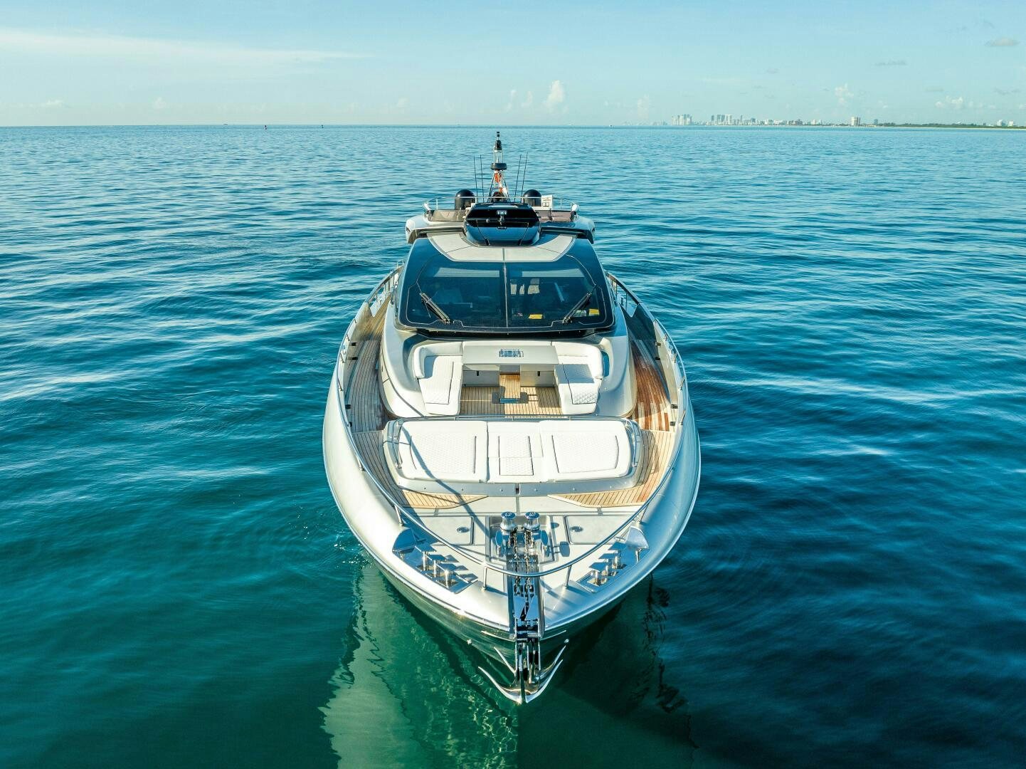a boat in the water aboard LISOLO Yacht for Sale