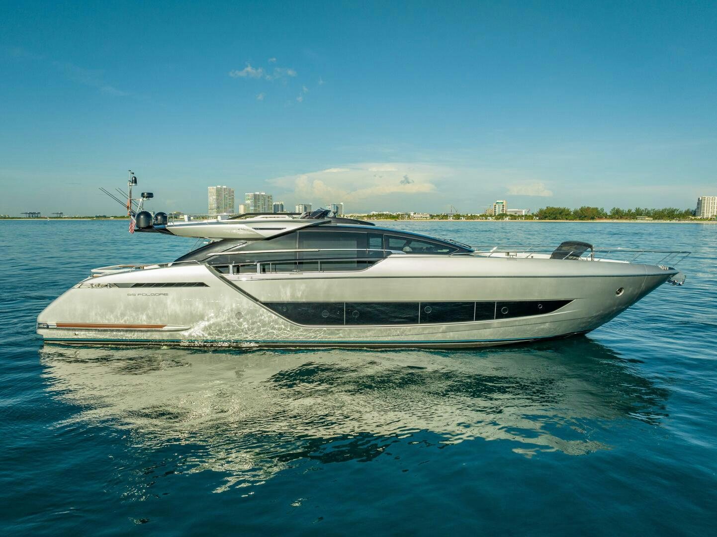 a boat on the water aboard LISOLO Yacht for Sale