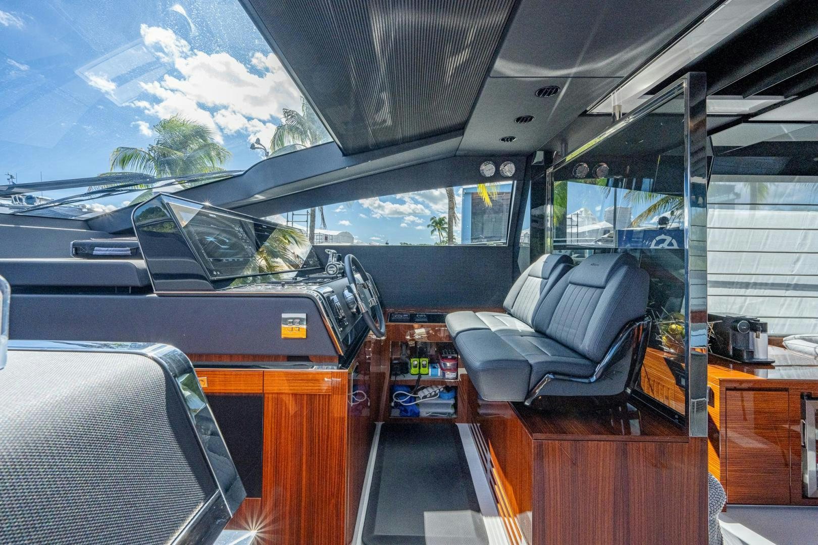 inside of a bus aboard LISOLO Yacht for Sale