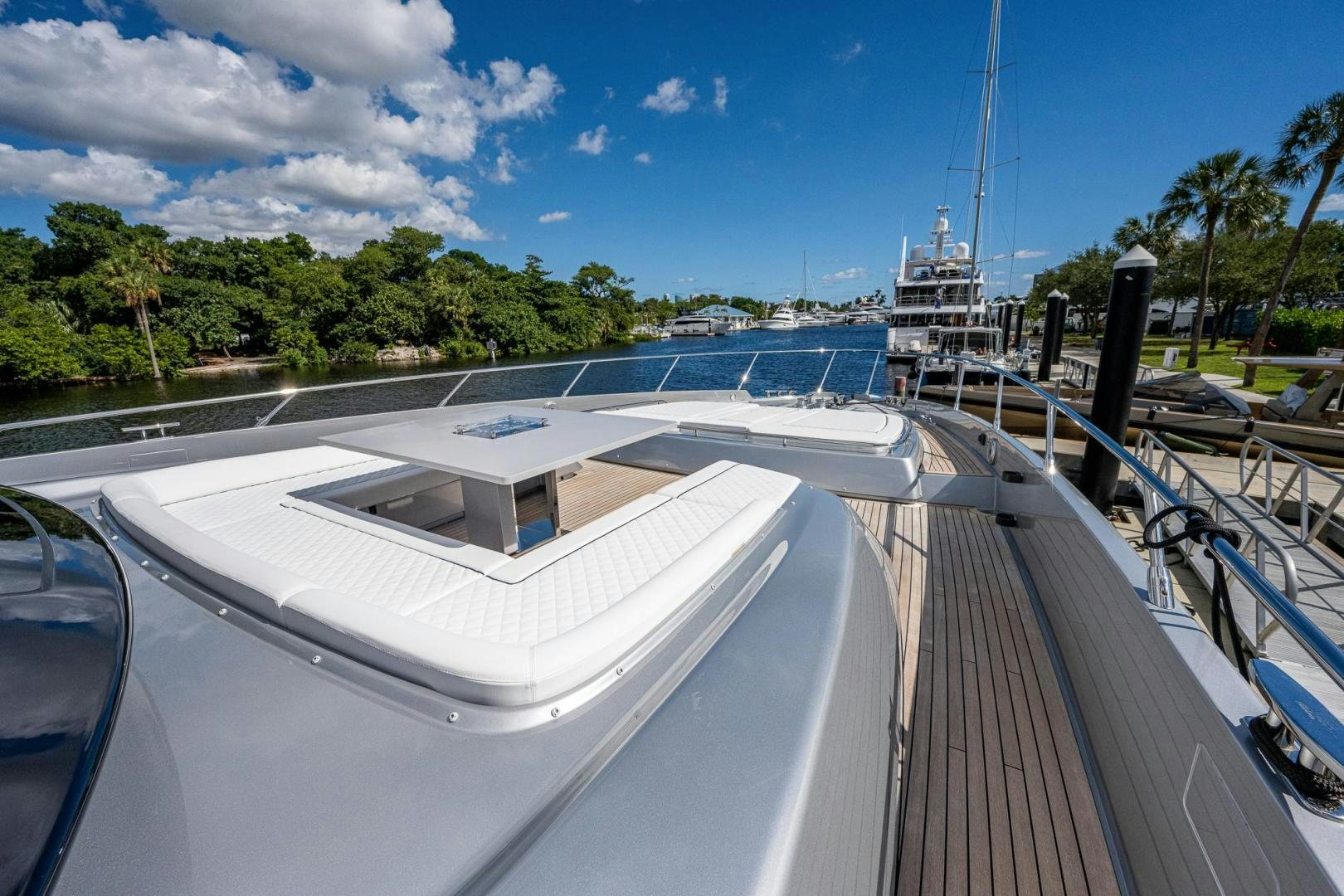 a boat on the water aboard LISOLO Yacht for Sale