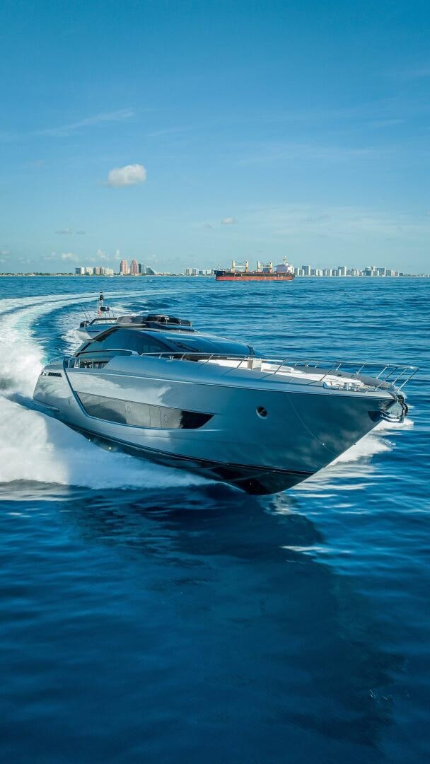 a yacht on the water aboard LISOLO Yacht for Sale