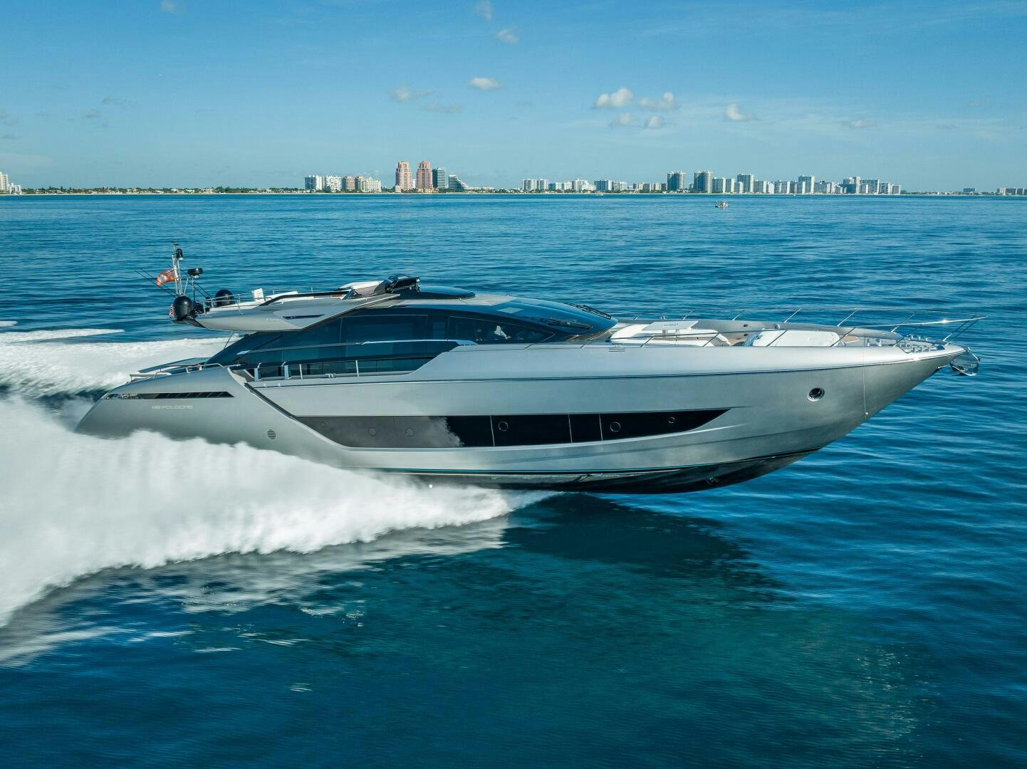 a boat on the water aboard LISOLO Yacht for Sale