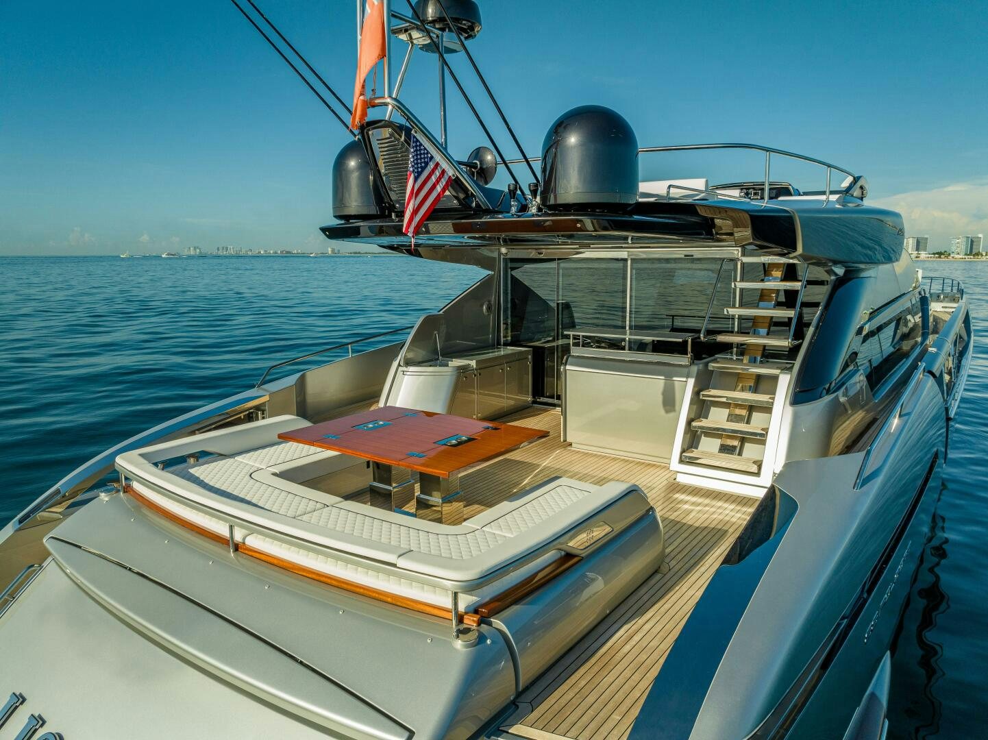 a boat on the water aboard LISOLO Yacht for Sale