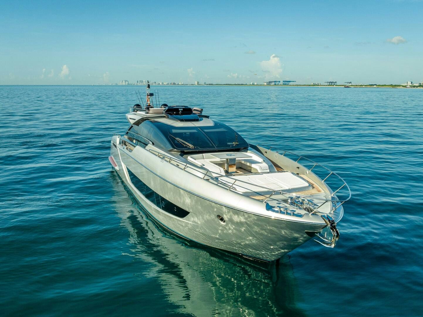 a boat on the water aboard LISOLO Yacht for Sale