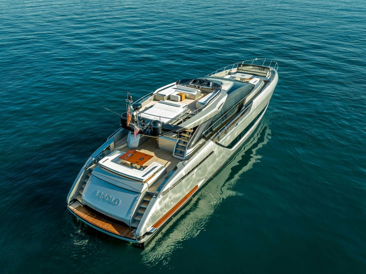 a boat on the water aboard LISOLO Yacht for Sale