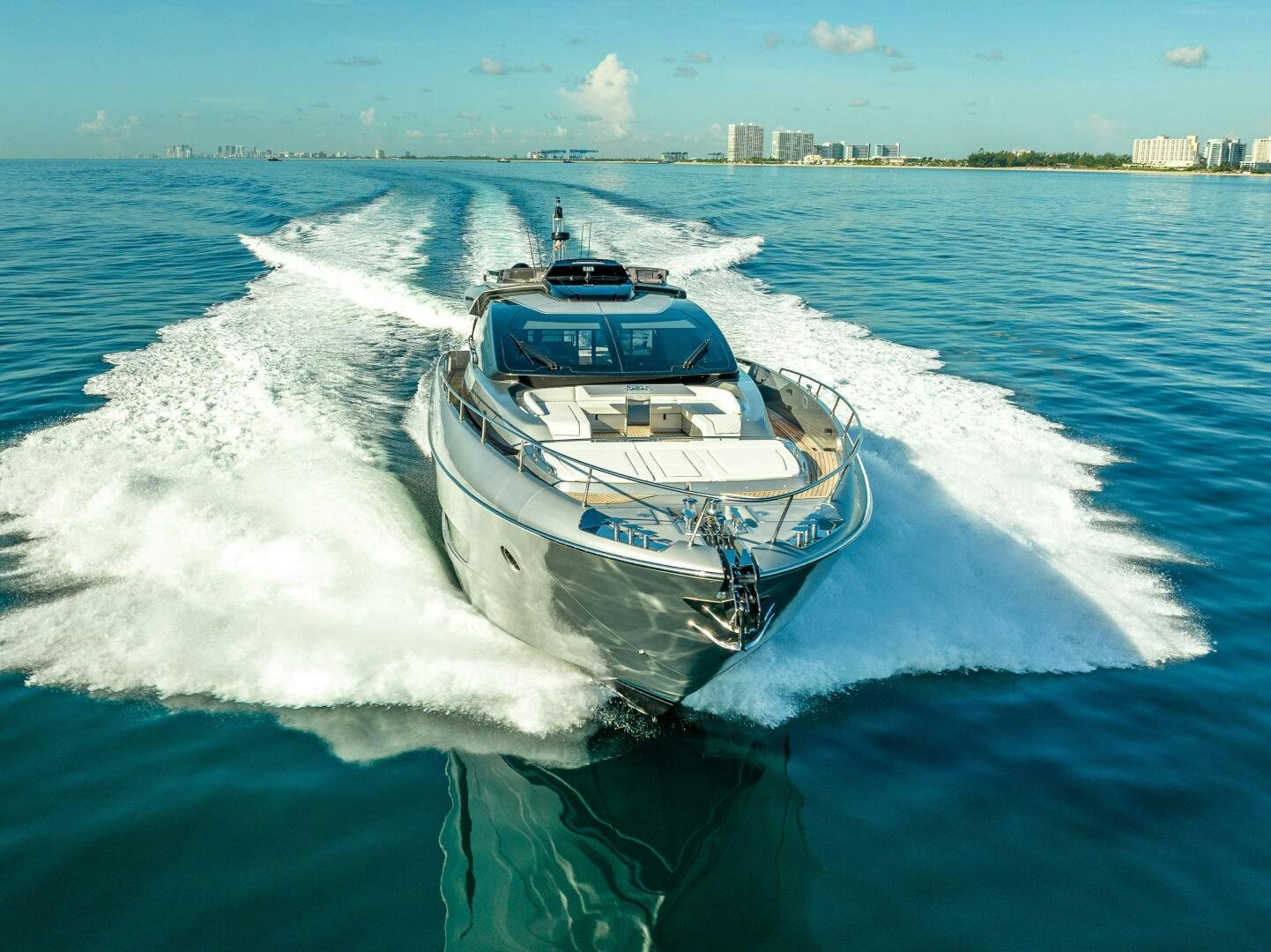 a boat on the water aboard LISOLO Yacht for Sale