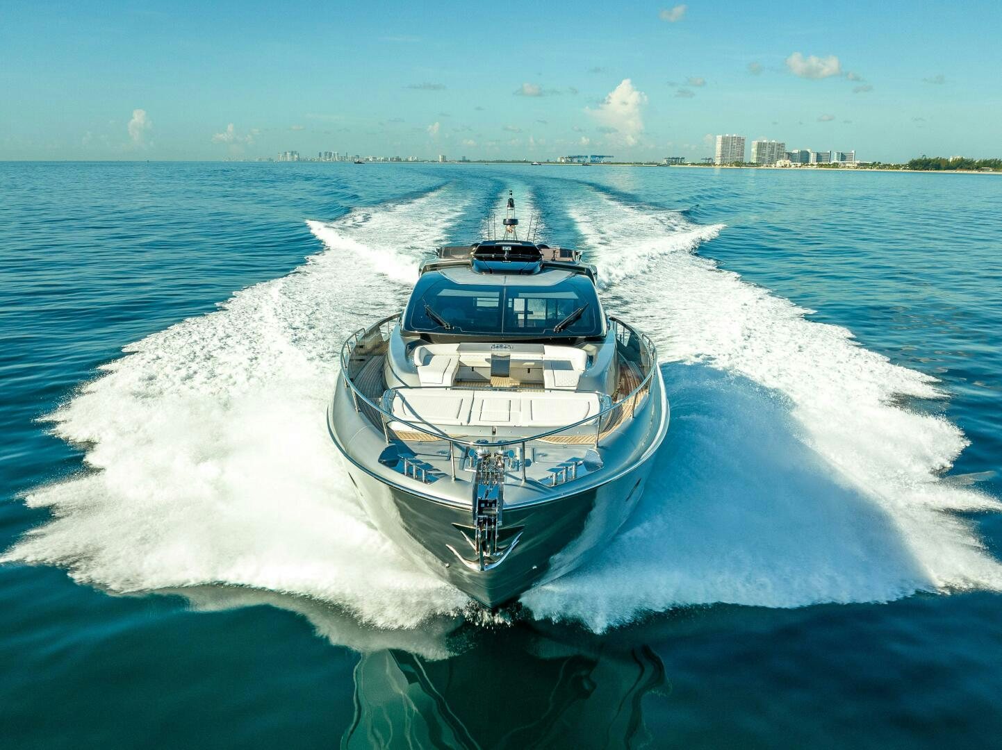 a boat on the water aboard LISOLO Yacht for Sale