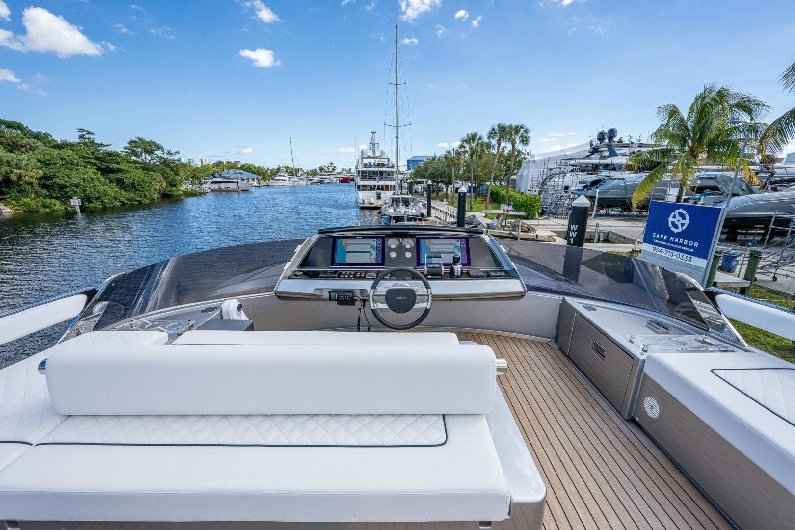 a boat on the water aboard LISOLO Yacht for Sale