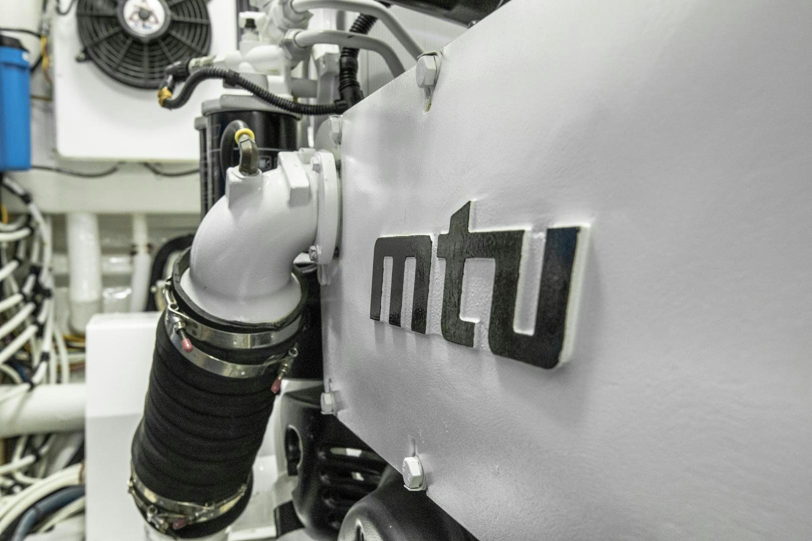 a close-up of a machine aboard POMPINA Yacht for Sale