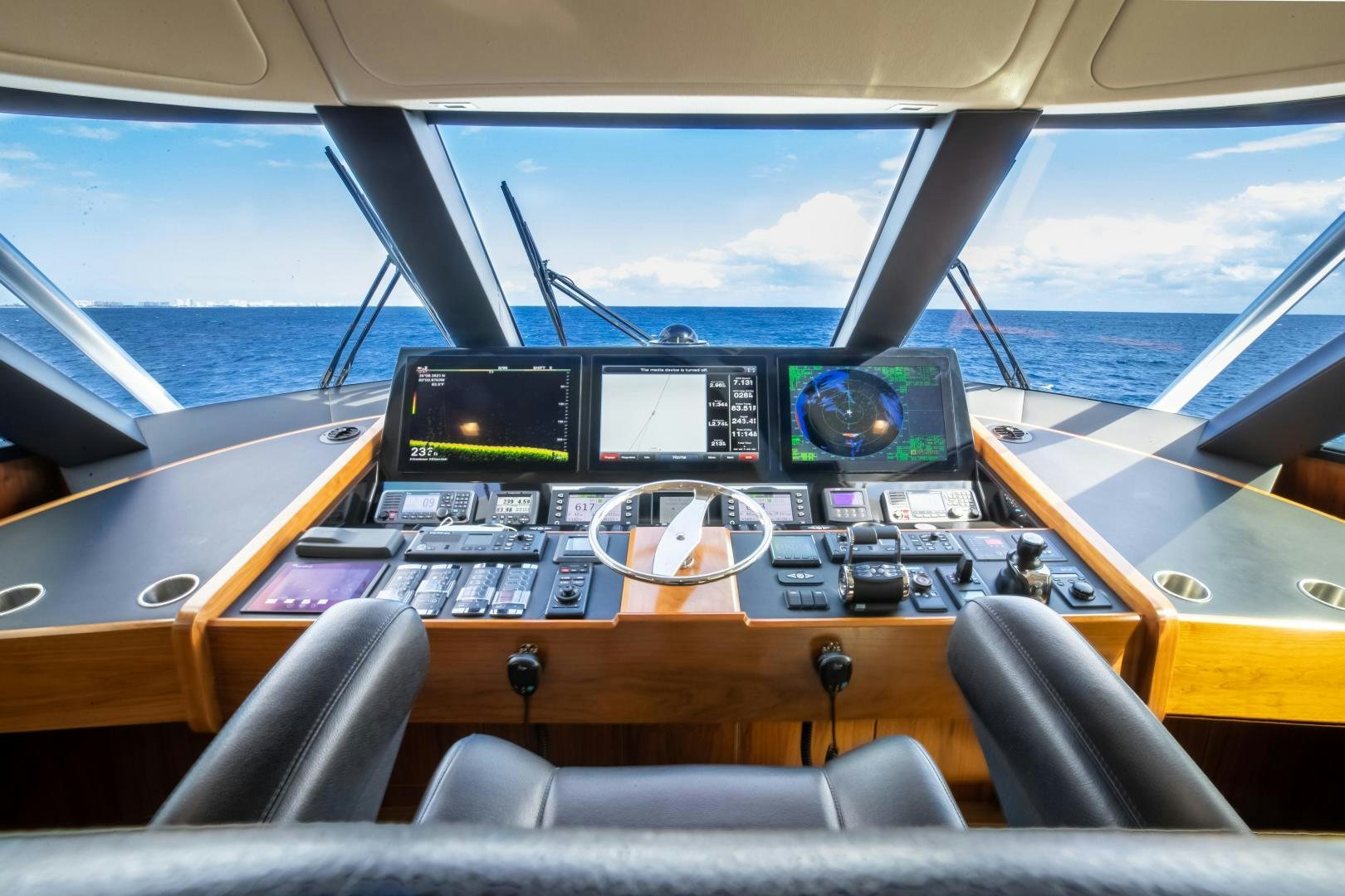 inside of a boat aboard POMPINA Yacht for Sale