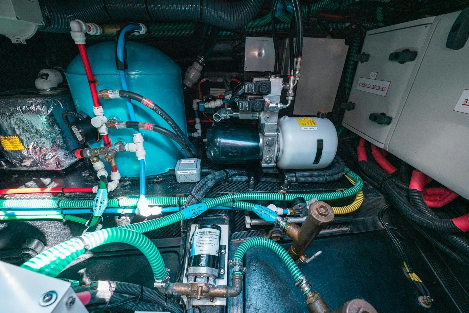 a machine with wires aboard PR35 Yacht for Sale